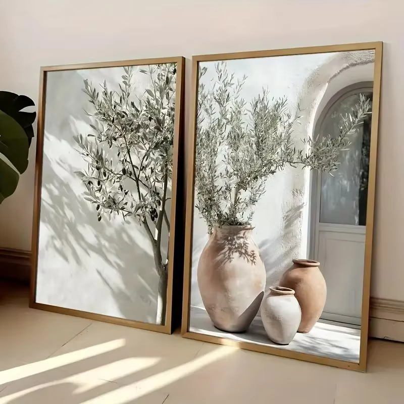 Art Craft Vase - 1 шт. безрамный ретро-постер с элегантным