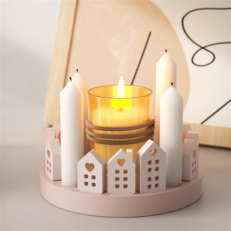 Art Craft House Making - Полый дом, подсвечник в виде кролика,