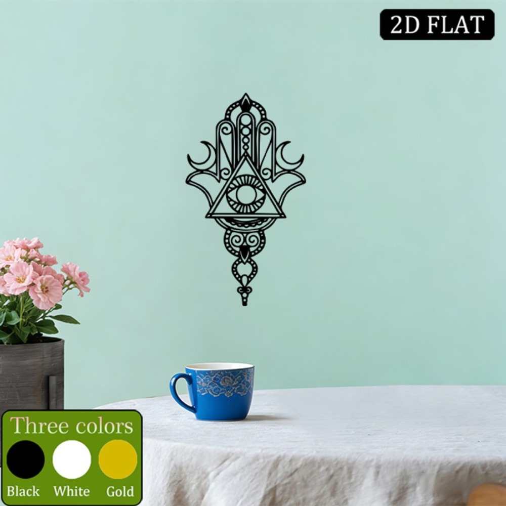 Art & Craft Valley - CIFBUY Металлическое настенное украшение Хамса и