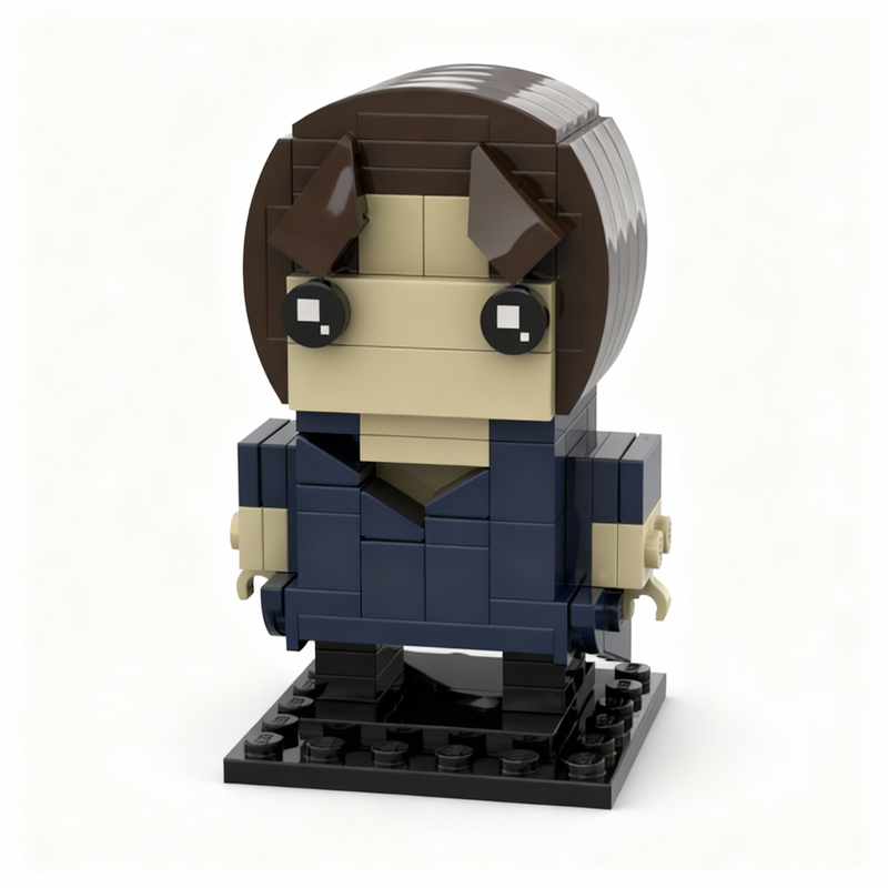 Art Craft Christmas Ideas - 115 шт. MOC BrickHeadz «Назови её