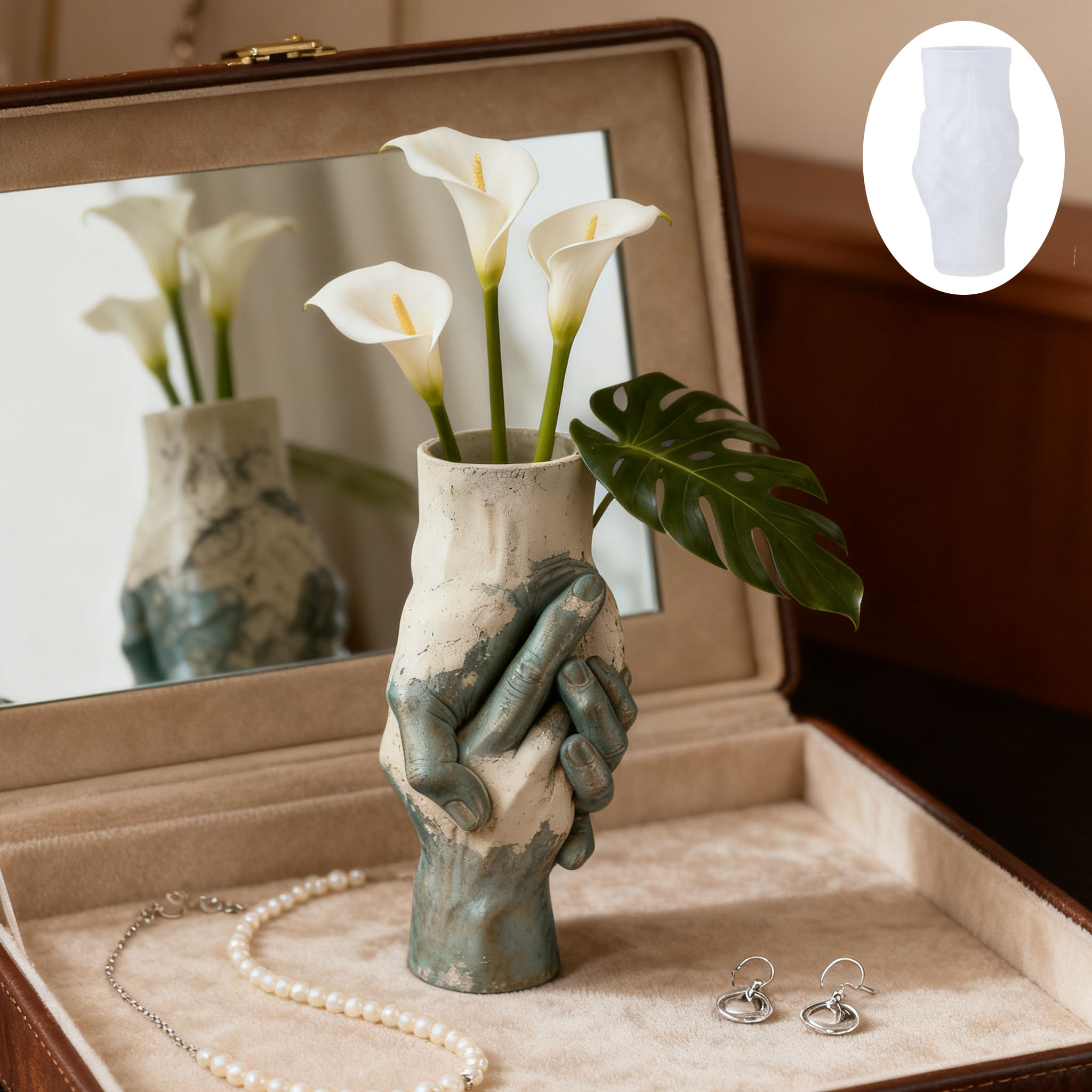 Art Craft Vase - Художественная силиконовая форма для вазы ручной