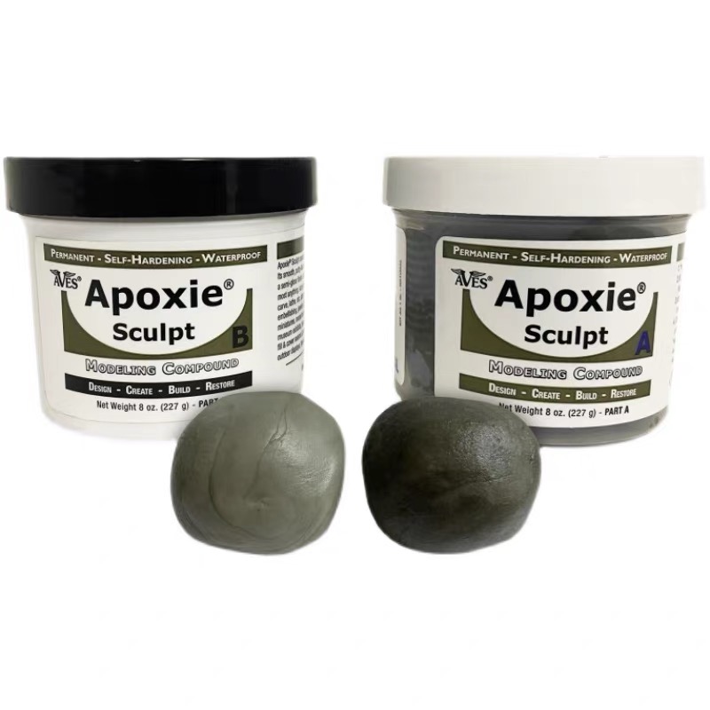 Air Dry Clay - Лепка Apoxie, из двух частей AB,
