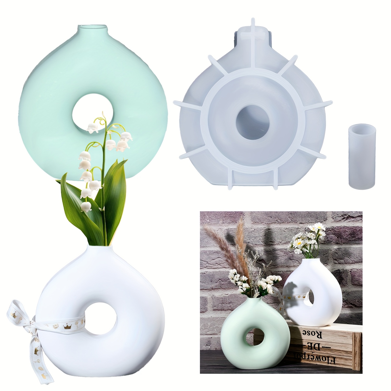 1 сделай сам, круглая ваза, си – обзор и цена Art Craft Vase