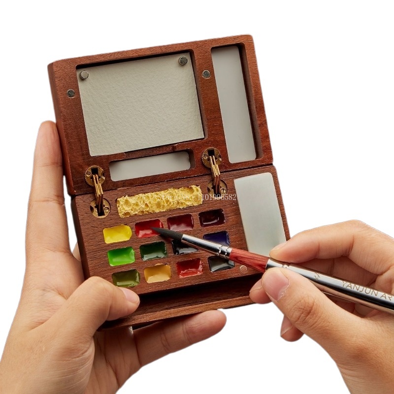 Портативный набор для рисовани – обзор и цена Gouache Paint Set