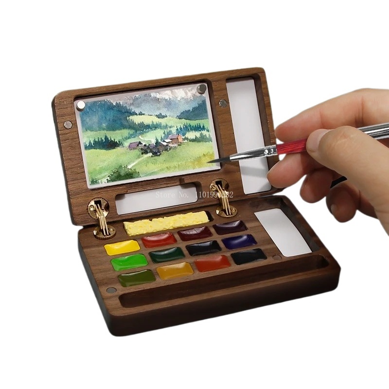 Портативный набор для рисовани – обзор и цена Gouache Paint Set