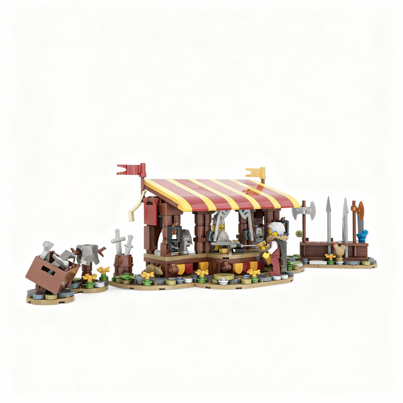 367 деталей MOC, модель замка  – обзор и цена Art Craft Christmas Ideas