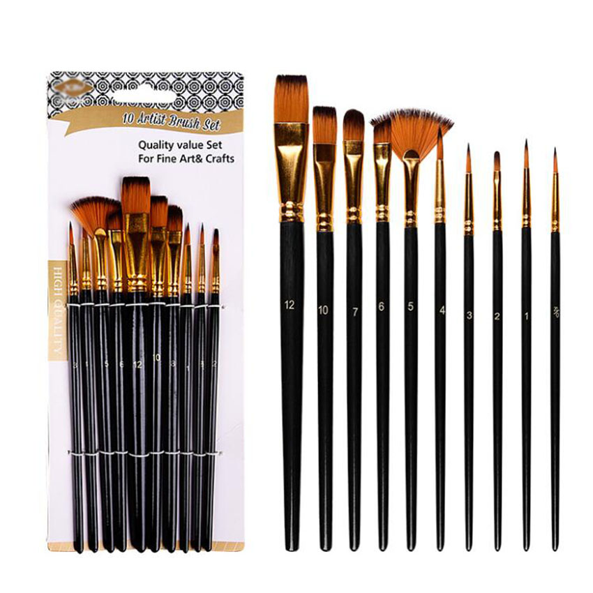 Кисти для рисования акварелью  – обзор и цена Gouache Paint Set