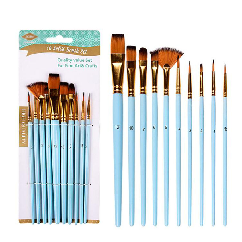 Кисти для рисования акварелью  – обзор и цена Gouache Paint Set