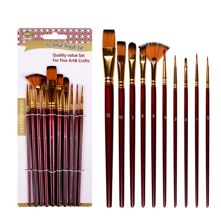 Кисти для рисования акварелью  – обзор и цена Gouache Paint Set