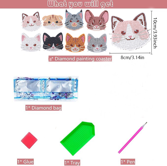 Набор для алмазной мозаики из  – обзор и цена Art Craft Animals