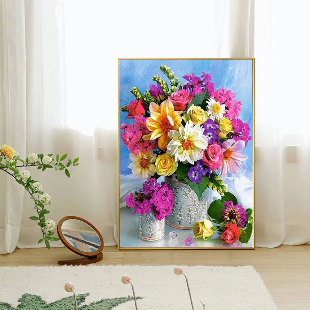 Алмазная мозаика 5D с цветами: – обзор и цена Art Craft Vase