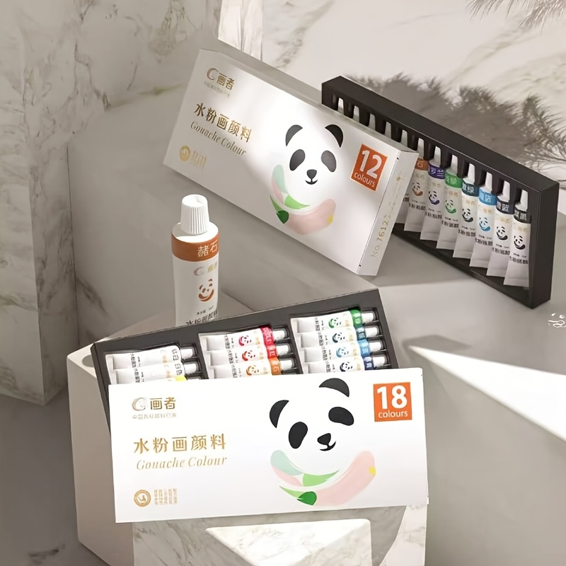 Набор гуаши — профессиональные – обзор и цена Gouache Paint Set
