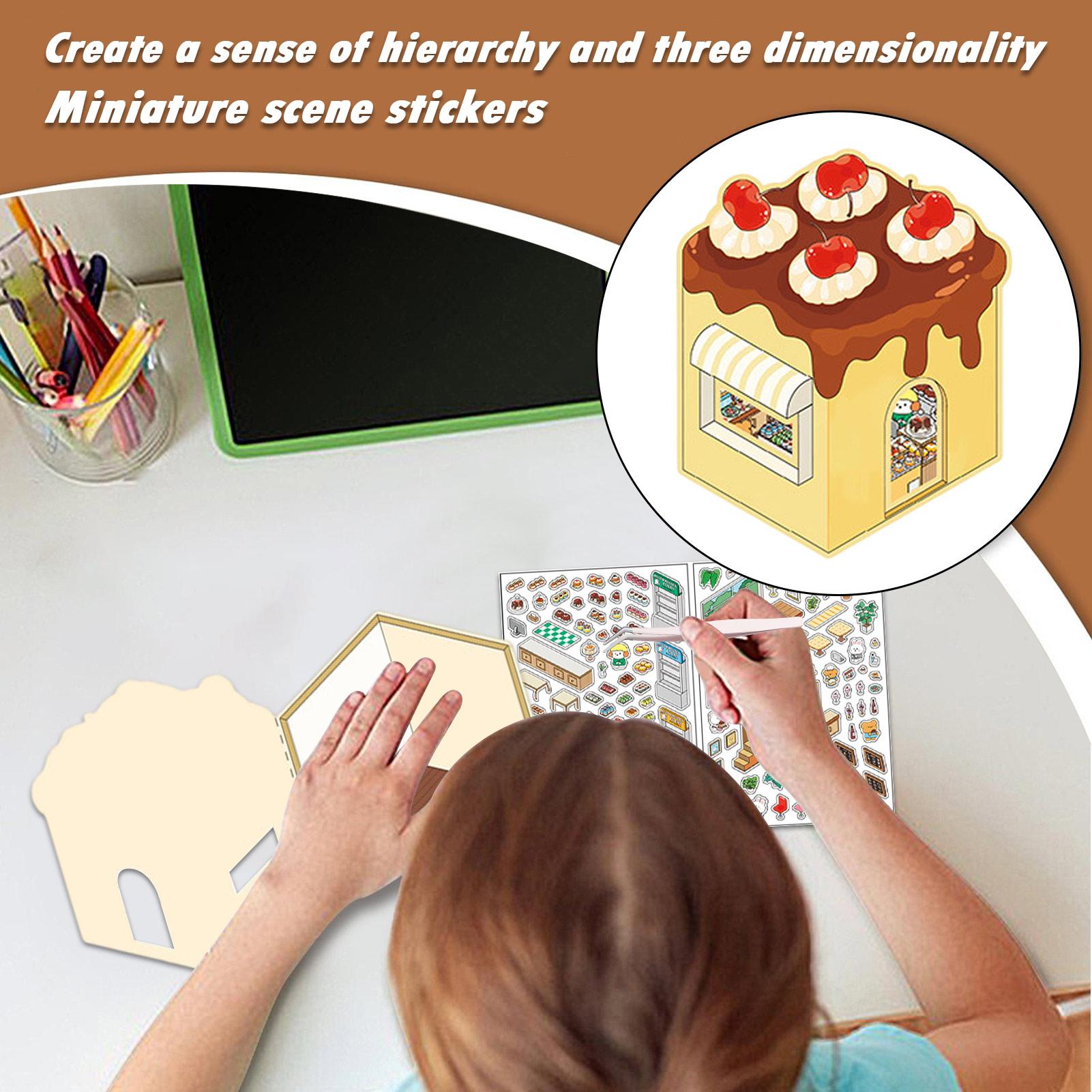 Наклейки для создания миниатюр – обзор и цена Art Craft House Making