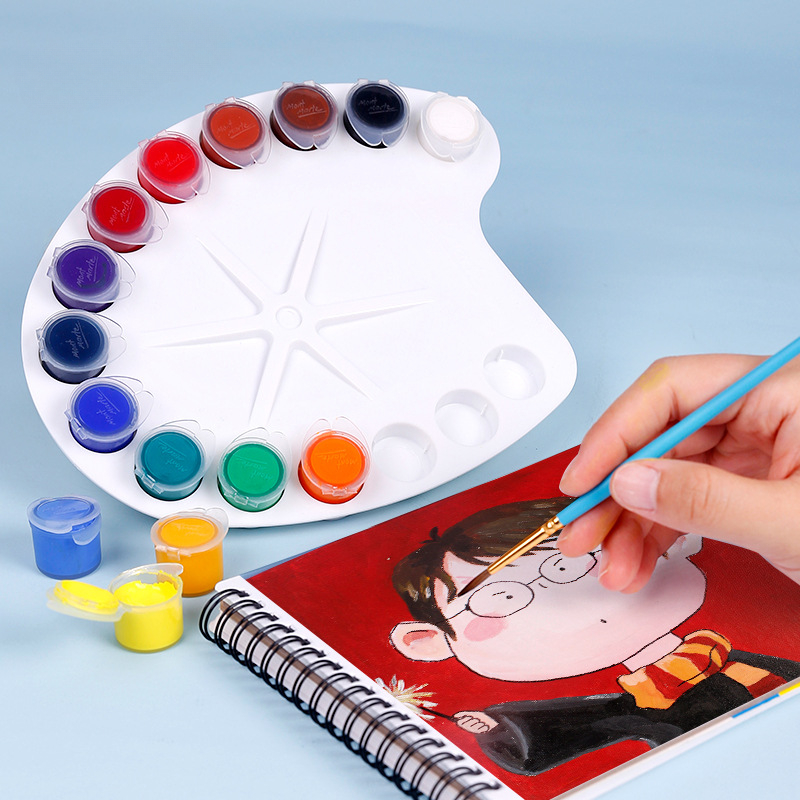 Набор палитр гуашных красок, 7 – обзор и цена Gouache Paint Set