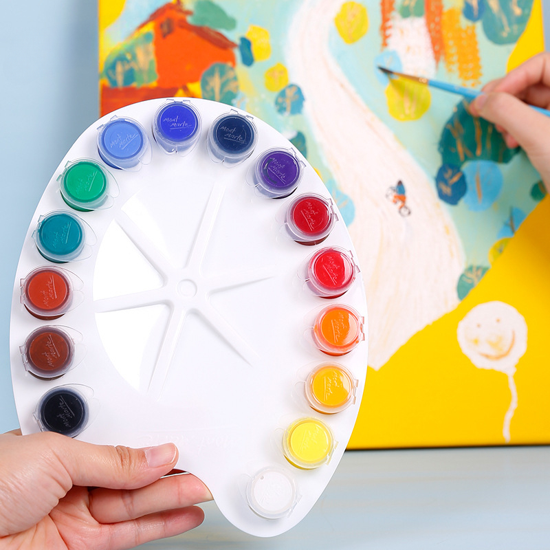 Набор палитр гуашных красок, 7 – обзор и цена Gouache Paint Set