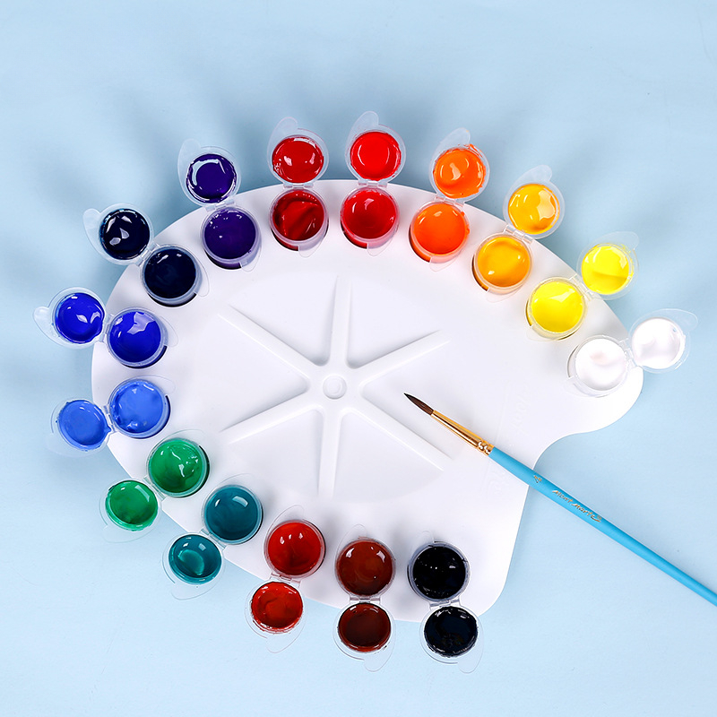Набор палитр гуашных красок, 7 – обзор и цена Gouache Paint Set