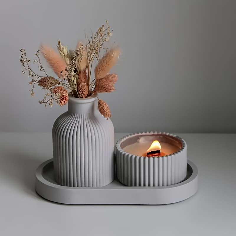 4 шт. силиконовые формы, оваль – обзор и цена Art Craft Vase