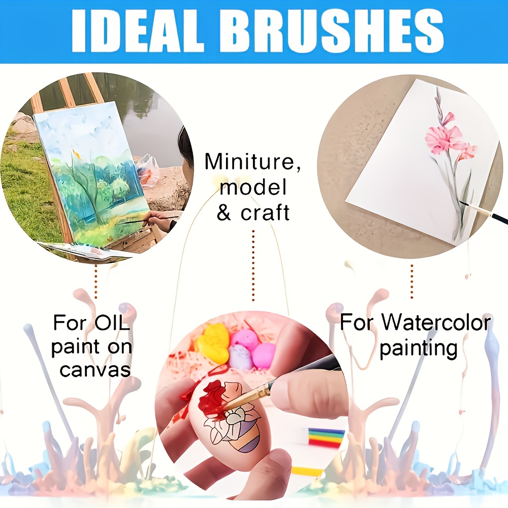 Набор профессиональных кистей  – обзор и цена Gouache Paint Set
