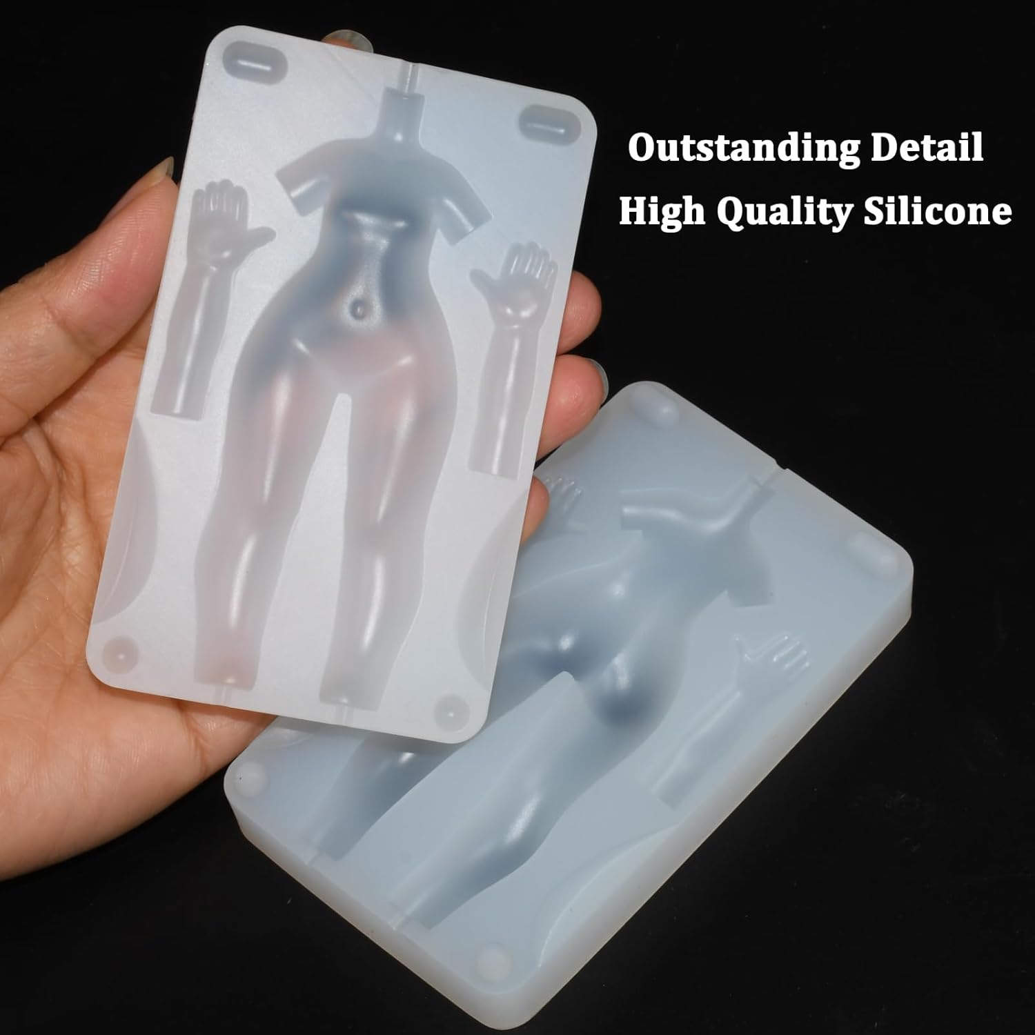 Силиконовая форма для куклы Q- – обзор и цена Air Dry Clay