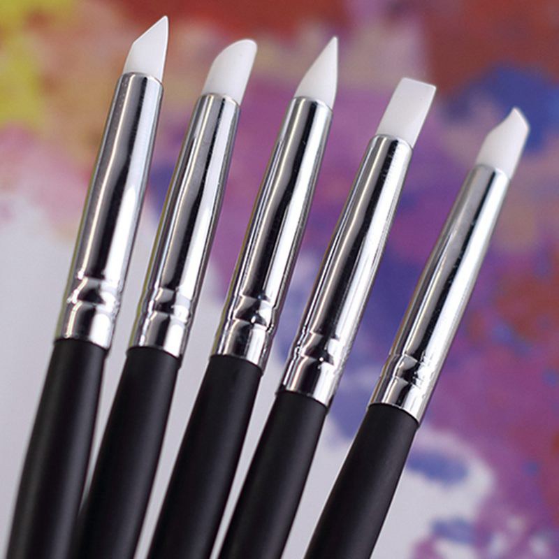 Кисти для рисования силиконовы – обзор и цена Gouache Paint Set