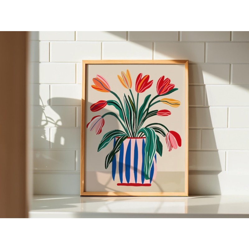 Набор из 2 картин на холсте с  – обзор и цена Art Craft Vase