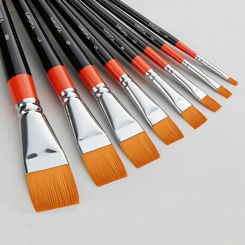 1 шт. плоская кисть для художн – обзор и цена Gouache Paint Set