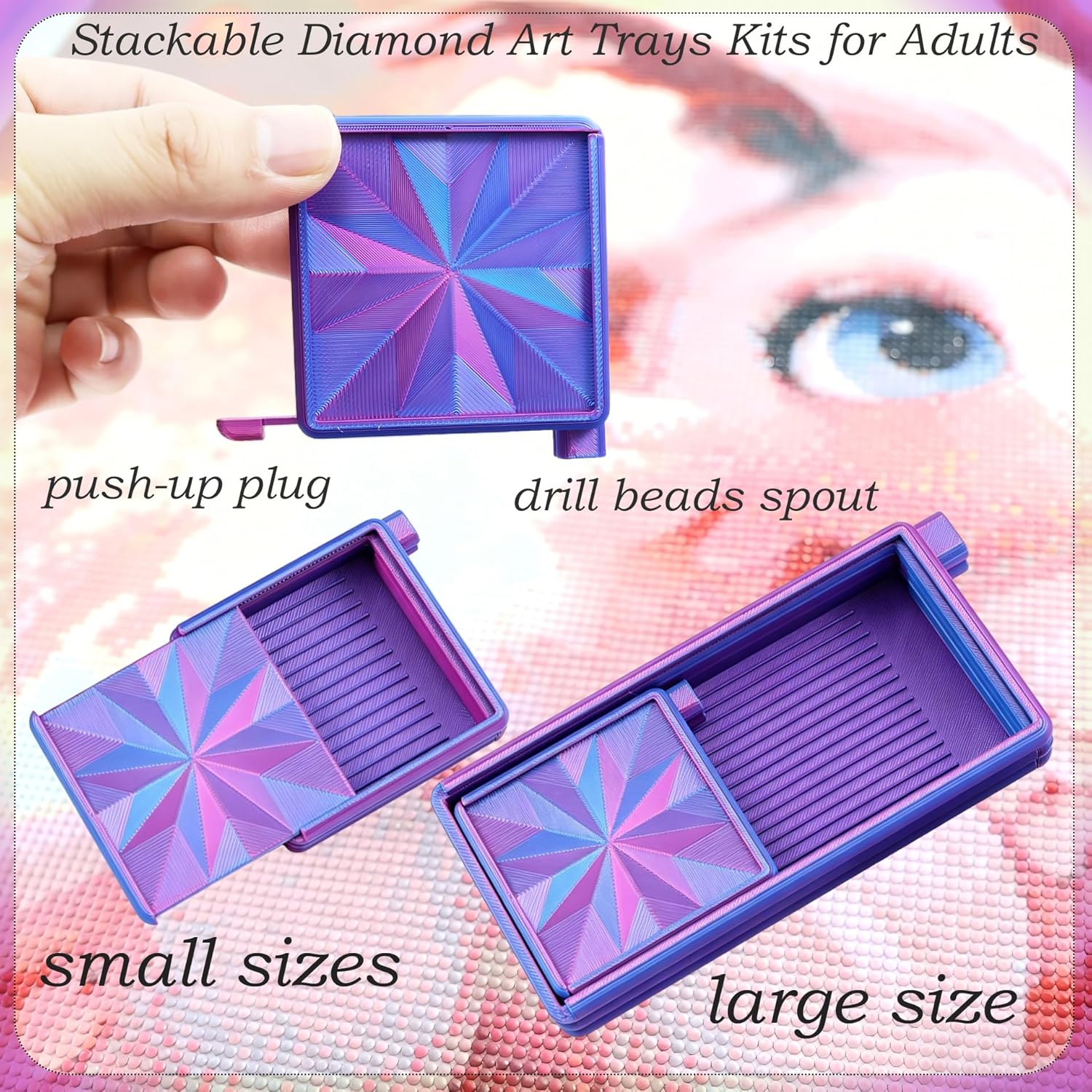 Набор из 3-х подносов для алма – обзор и цена Art Craft Board
